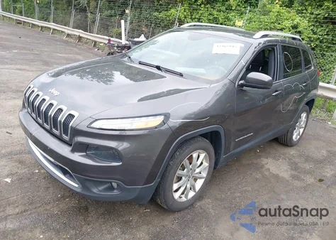 2016 Jeep Cherokee Limited from USA, damaged, VIN 1C4PJLDBXGW211996
